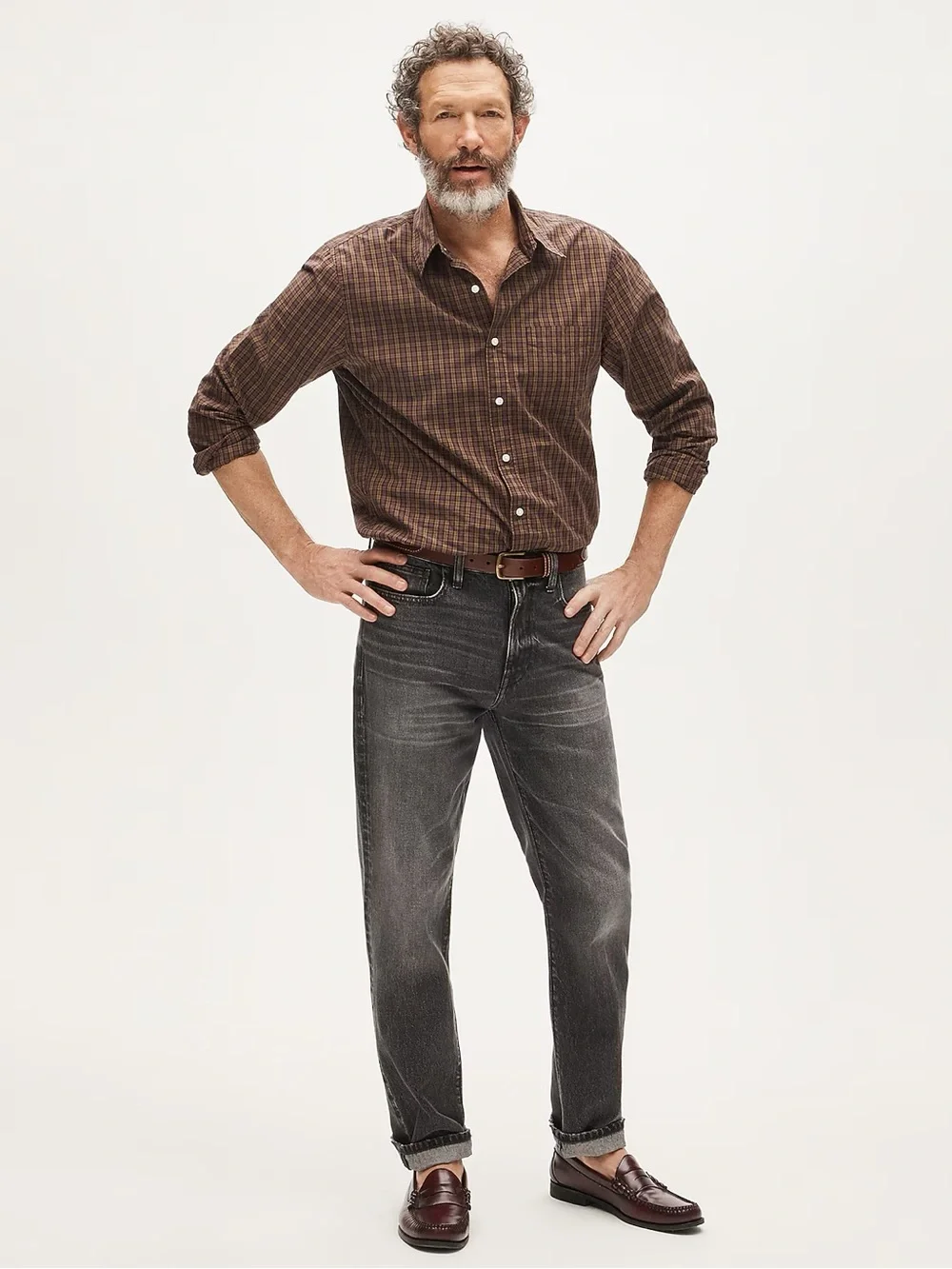 J CREW Classic Straight jean in faded black wash Size 31 $168 CM286